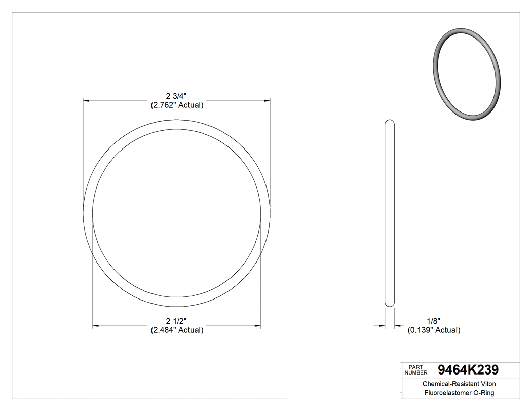 Technical drawing - 9464K239